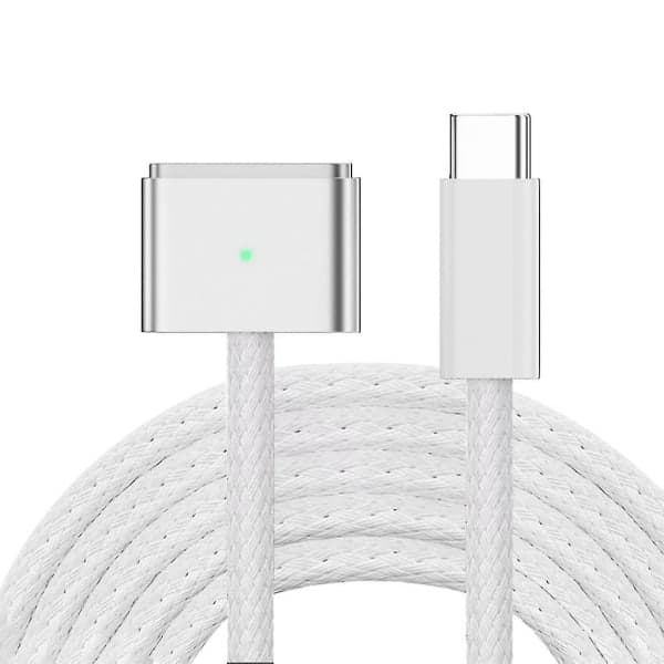 Magnetisk USB C til Magsafe 3 Ladekabel (140W), Magnetisk Ladekabel