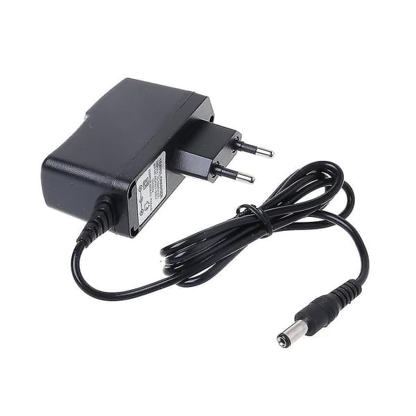 8,4V 1A Lader for Sykkellykt EU-plugg DC5.5x2.1 Oppladbart Batteri Hodelykt L