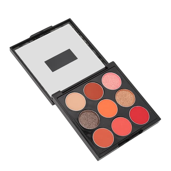 Eyeshadow Palette 9 Colors Highly Pigmented Long-lasting Matte Glitter Pearlescent Eyeshadow Cosmetics 04