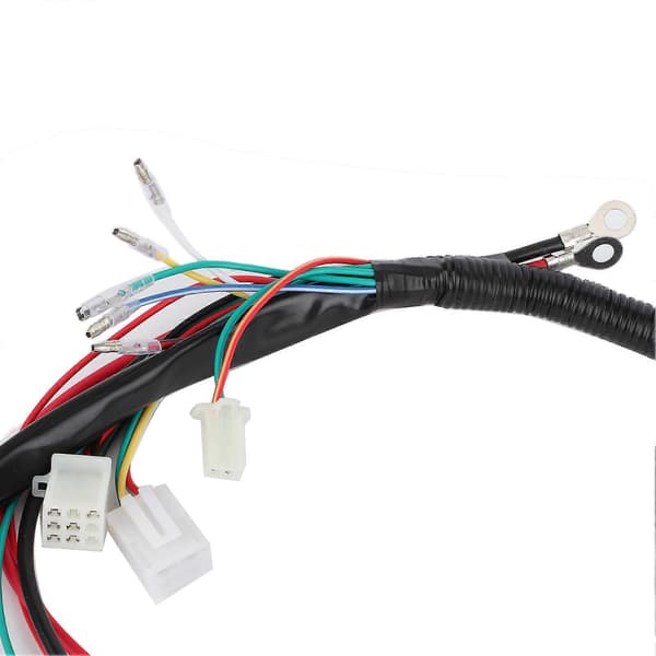 Motorstartkabel ledningsnet til 50cc 110cc 125cc PIT Quad Dirt Bike ATV EU-stik
