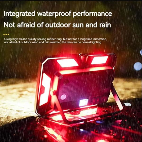 Portable LED Camping Lamp Rechargeable Headlight Outdoor Emergency Lighting Waterproof Hanging Night Light