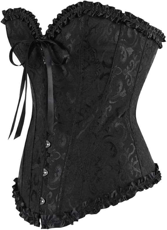 Kvinders Snøring Benet Overbust Korset Bustier Lingeri Bodyshape