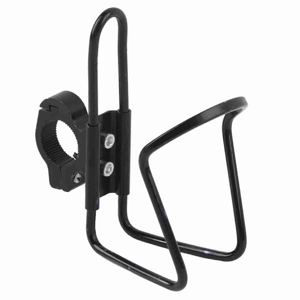 Motorcycle Drink Holder, Motorcycle Cup Holder Water Drink Support Handlebar Bottle Adapter (Black) [DB]