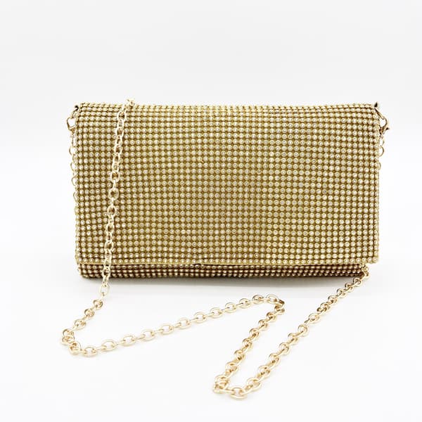 20*12*2cm Bling Bling Rhinestone Aftenhåndtaske til Bryllup, Bal, Fest