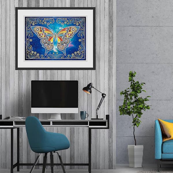 5D Luminous Diamond Painting Pattern Butterfly Insect Series 30x40cm Embroidery Mosaic Art