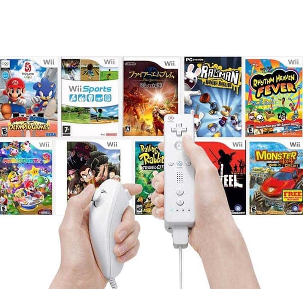 Kontroller kompatibel med Nintendo / Wii-kontroller med Motion Plus
