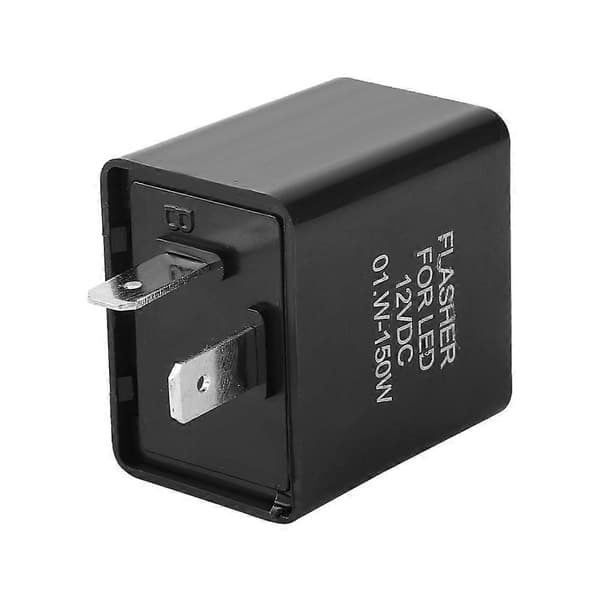 Electronic LED Adjustable Flasher Relay For Turn Signal Light Indicator