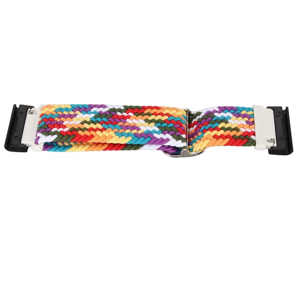 Nylon urrem udskiftning elastisk åndbar vævet justerbar 26 mm spænde urrem til Vertix 2 farverig