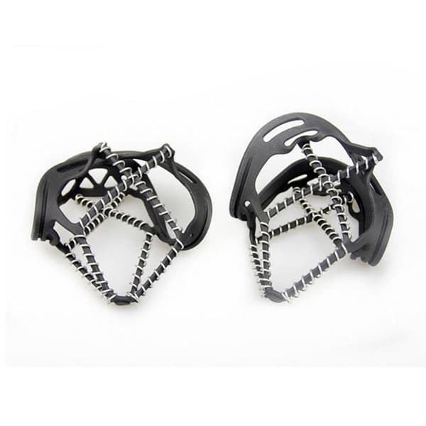 Outdoor Spring Crampons Anti-slip Shoe Covers Threaded Snow Claws Snow Climbing Equipment