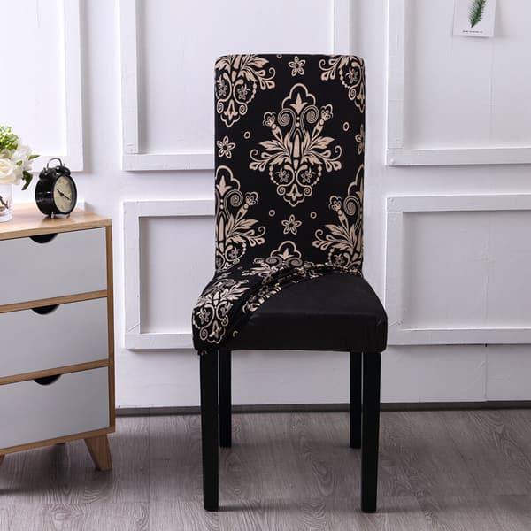 Store spisestoltrekk, 4 stk XL elastiske stoltrekk (sett med 4)