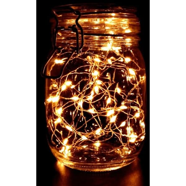 LED String Lights, Battery Operated Color Changing Flash with Remote Control, Copper Wire Firefly Lights