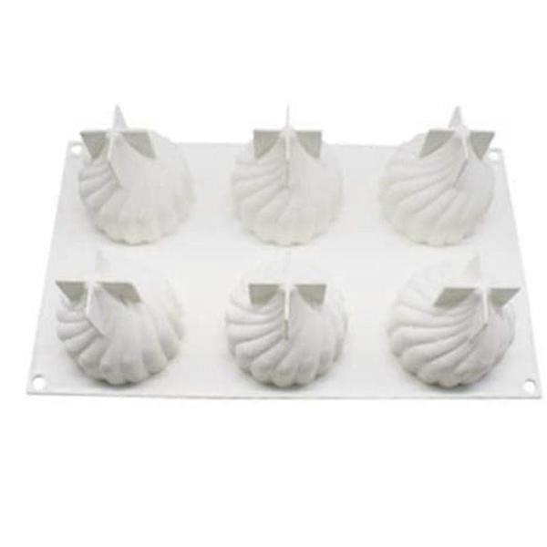 3D Silikone Kage Mousse Form - DIY Bageform til Dessert