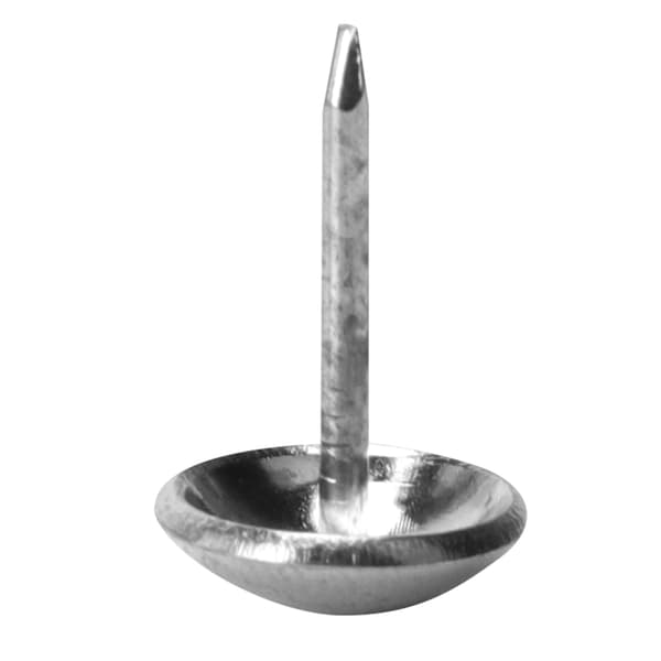 100 stk. møbelsøm Antik Messing Jern Møbel Dekorativ Tegnestift Tilbehør 11x17mm Sølv