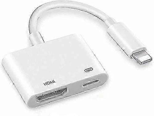 Apple Lightning–HDMI Digital AV -sovitin 1080p HDMI-linjan synkronointinäyttö 26s