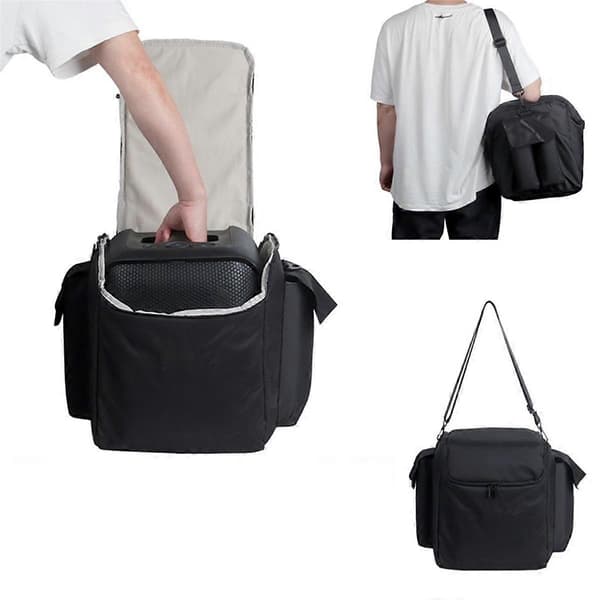 Large Capacity Carry Bag, Adjustable Shoulder Strap, Portable Speaker Bag for PartyBox Encore Essential