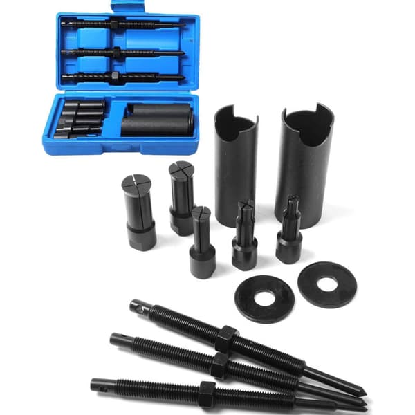 9-23mm Motorcycle Inner Bearing Puller with Blow-Molded Cases Bearing Puller with 5 Collets for Bicycle Bearings, Needle Bearings, Gearbox Bearings