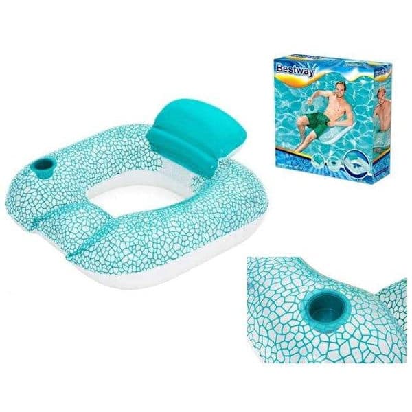 Flytande fåtölj / Poolstol / Luftmadrass - Flytande stol för poolen
