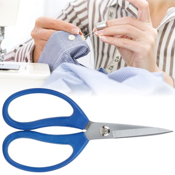 Alloy Steel Scissors with Plastic Handle, Multifunctional Household and Office Tool_max