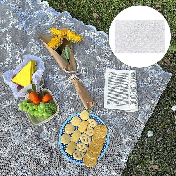 1 st spetsdesign vårutflykt golvmatta utomhus picknickfilt bärbar duk