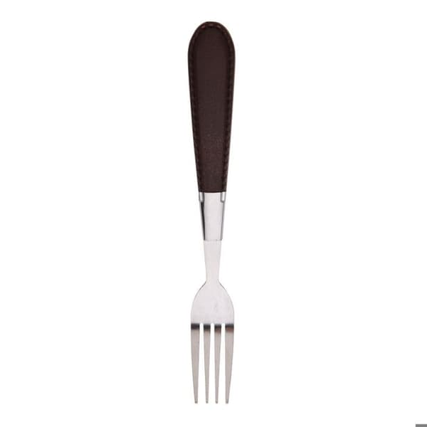 Bestikk - San Ignacio - Brun - Rustfritt stål - 24 deler - Elegant og sofistikert kastanj