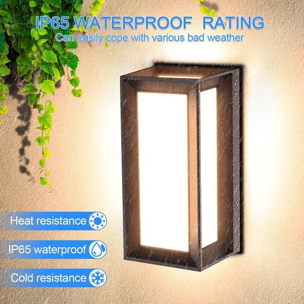 LED-ulkoseinävalaisin 12W Moderni sisäseinävalaisin IP65