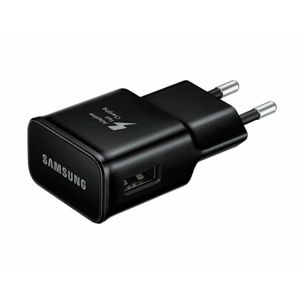 SAMSUNG EP-TA20EWE + Type C -kaapeli musta Black