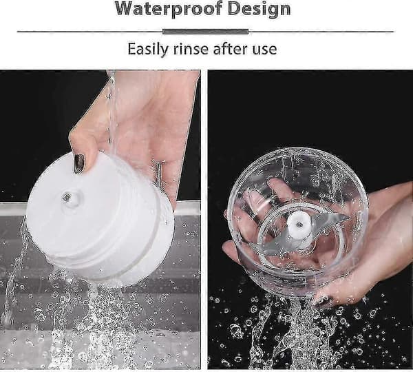 Mini Hvidløgshakker - Elektrisk Foodprocessor, Bærbar Minihakker til Løg, Ingefær, Grøntsager, Krydderier, Babymad