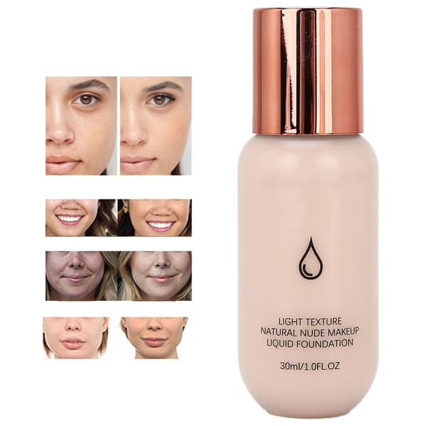 ibcccndc Makeup Liquid Moisturizing Oil Control Face Concealer Cream Makeup Tool 30ml (001)