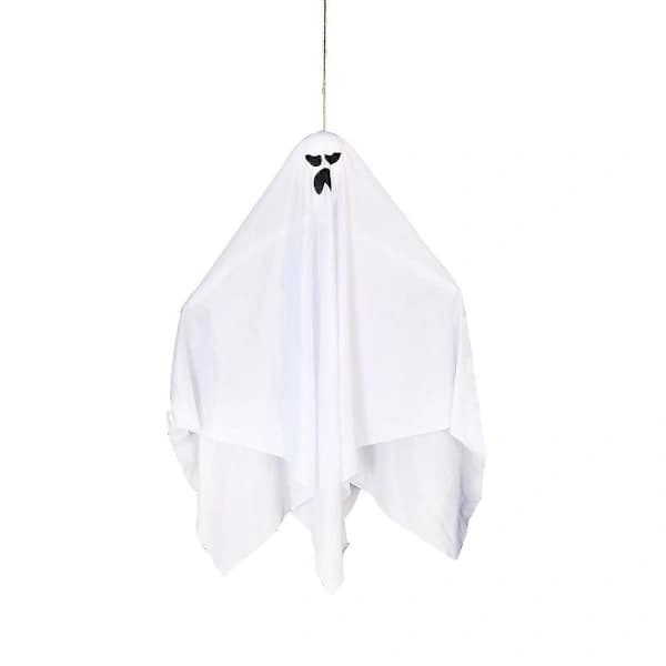 2025 3-pack Halloween Hanging Ghosts, 90 cm White Hanging Ghost Ornaments For Indoor Outdoor Tree