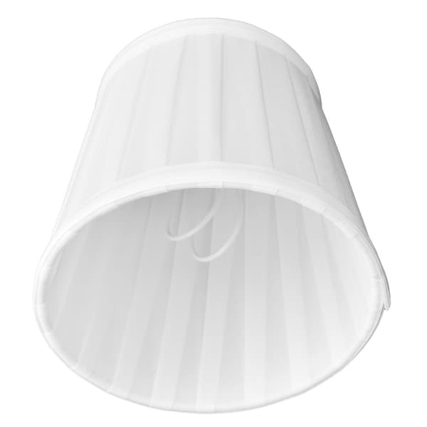 2 Pcs Small Lampshades Durable Smooth Exquisite Light Safe Comfortable Table Lampshades0205 White