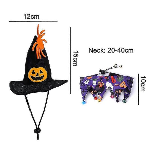 Kæledyr Hat Kostume Kæledyr Halloween Kostume Kat