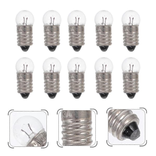 50 stk Små Glødelamper Elektrisk Eksperimentlampe Lommelyktlampe 1,5V