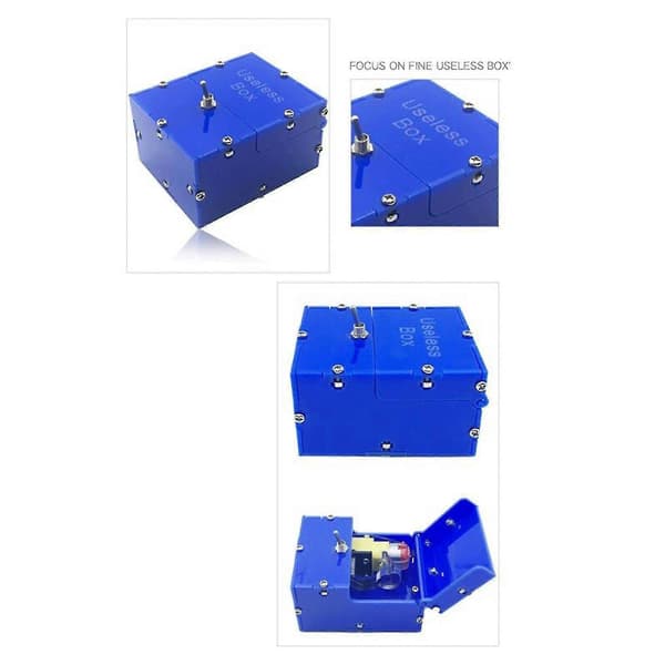 The Useless Box - New Funny Electric Toy Box Automatic S-Box