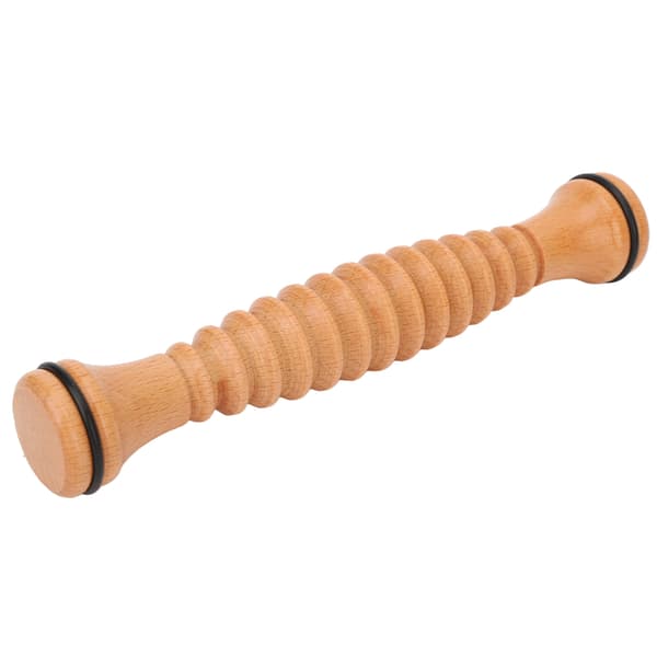 Foot Massage Roller in Theaceae Wood Comfortable Stress-Relieving Foot Roller Massage Tool