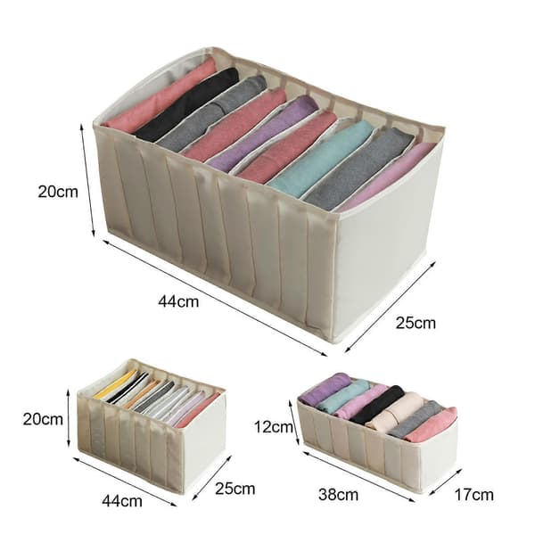 Moisture-proof Fabric Clothes Storage Box, Large Capacity, Thicker, Anti-scratch, Home Clothes Storage Case 1 1