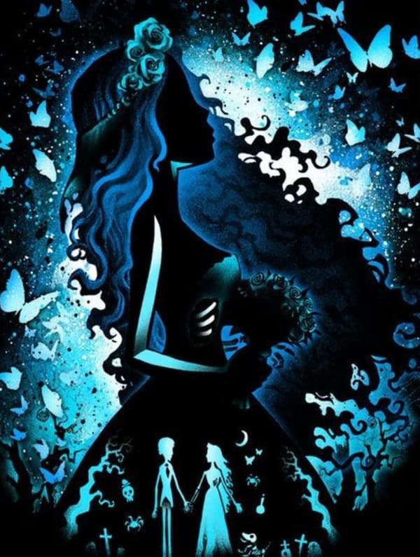 30x40cm 5D DIY Diamantmålning Full, Serie Cartoon Princess#D, DIY
