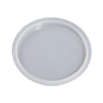 1/2 stk. Resin Coaster Forme Sæt Runde Coaster Silikoneform Resin Form med Holder Coaster Form til Resin Støbning Coaster coaster