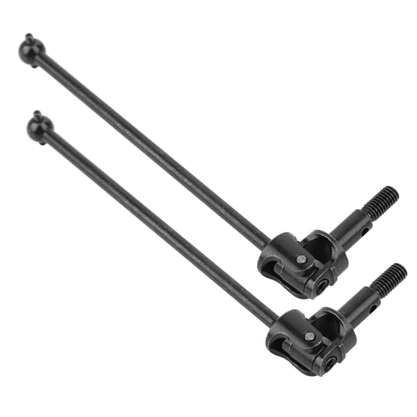 Universal drivaksel 108015 RC-dele tilbehør passer til HSP 1/10 RC-bil 94111 94108 sort