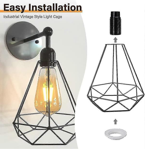 E14 Skruering til lampe, gevindring til lampe 2 stk. (FMY)