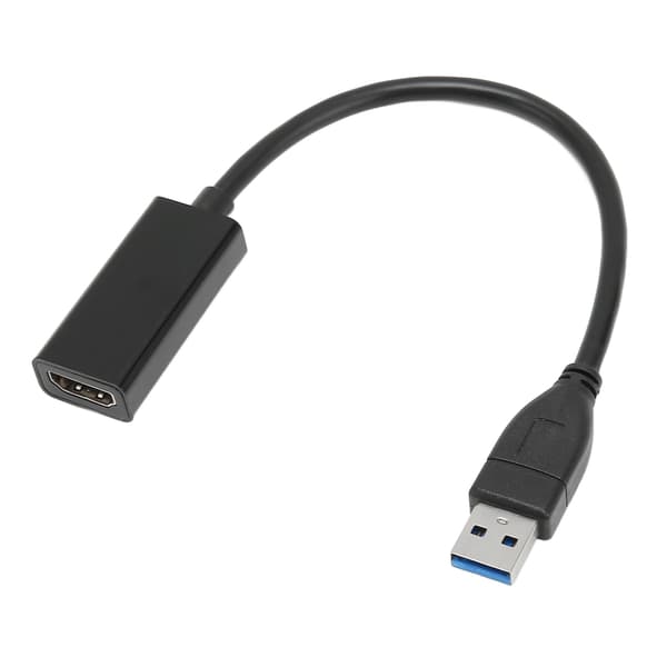 USB3.0 til HD Multimedia Interface-adapter Bærbar 1080P 60HZ 5Gbps Videoadapterkonverter til Windows 7 8 10 PC