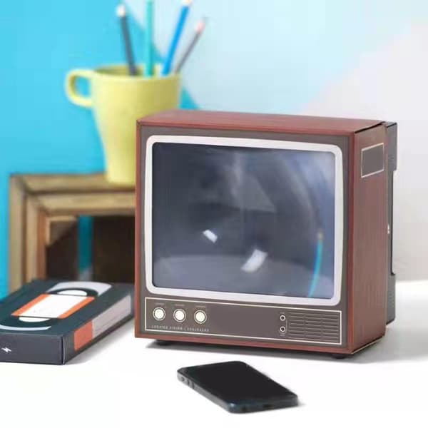 Skærmforstørrelsesglas til video TV-programmer Forstørret Expander Telefonholder Stativ Tilbehør