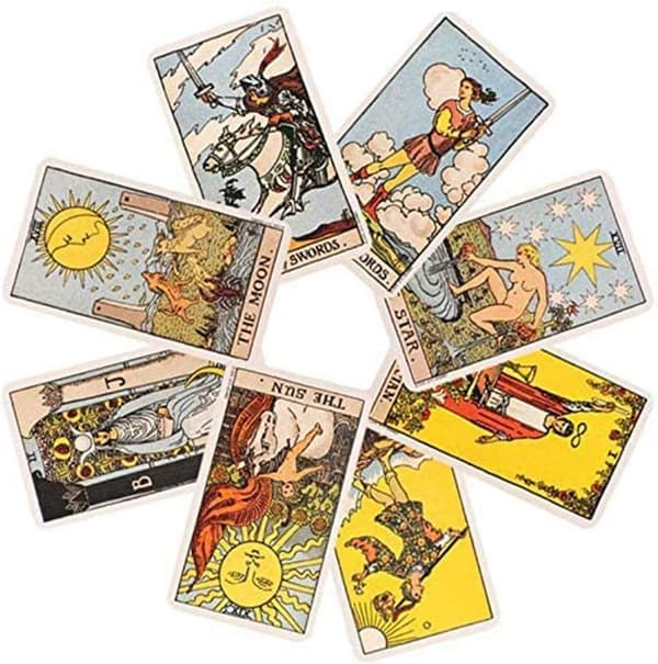 78 kpl Vintage Smith-Waite Rider Centennial Tarot