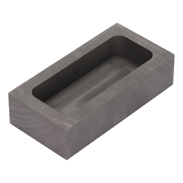 Grafittblokkform Rektangulær Raffineringsform for Smelting Støping Metaller Smykker 10ml