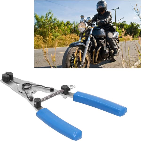Motorcycle Brake Caliper Piston Removal Pliers 0.6-1.6\" Diameter Ergonomic Hand Tool for Motorcycles