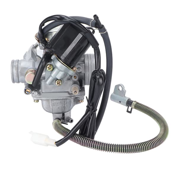 Motorcycle ATV Carburetor Replacement with Oil Pipe for 4-stroke GY6 125 150CC Engine