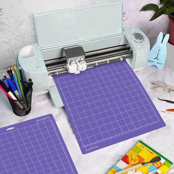Skæremåtte til Cricut Maker/Maker 3/Explore 3/Air 2/Air, 6-pak (12 x 12 tommer, standardgreb/let greb/stærkt greb)