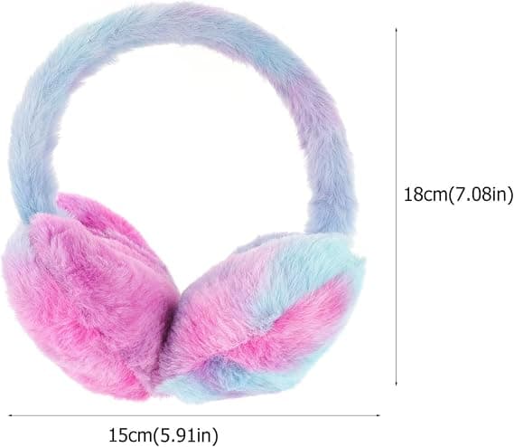Women's Winter Earmuffs Plush Earmuffs Thickened Heartwarming Ear Warmers Plush Earmuffs