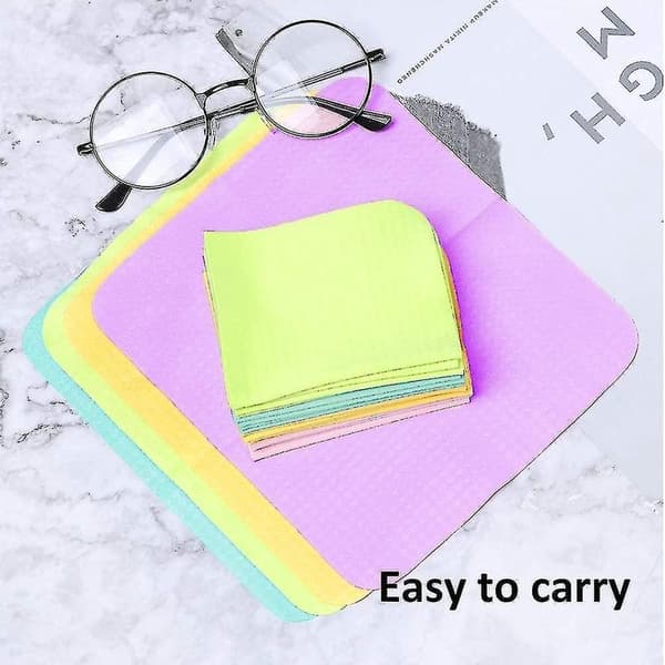 Microfiber Cleaning Cloth, Perfect for Cleaning Camera Lenses, Glasses, Phone Screens, Tablets, DVDs, and Delicate Surfaces (10-pack) Szkyd--