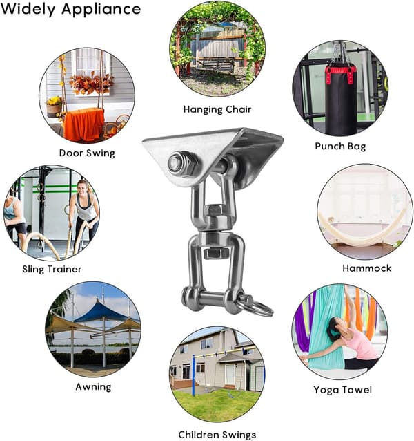 Innovativ tagkrog i 304 rustfrit stål med 500 kg kapacitet 3