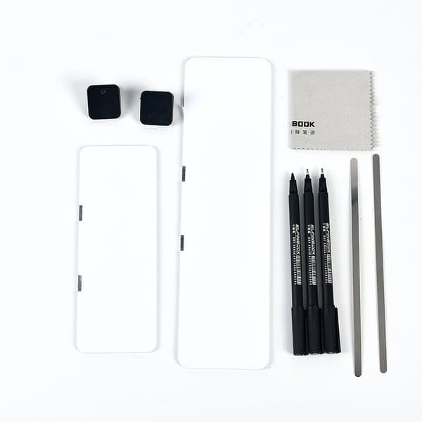 2-pack Monitor Memo Whiteboard, Sticky Note Holder Whiteboard As Shown